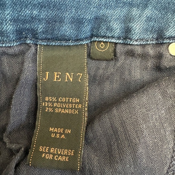 JEN7 by 7 for all Mankind Women’s Slim Bootcut Mid Rise Jeans | Size 6 - Picture 2 of 9